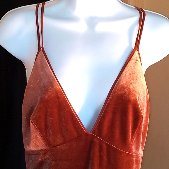 Cotton Candy Velveteen Midi Dress - Picture 4 of 8